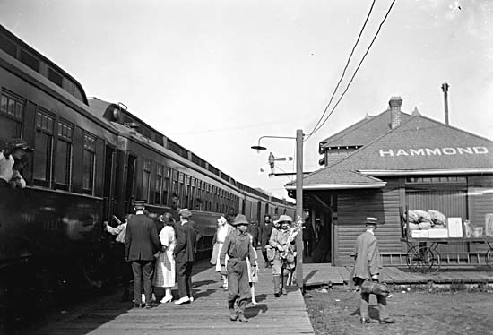 Hammond train station